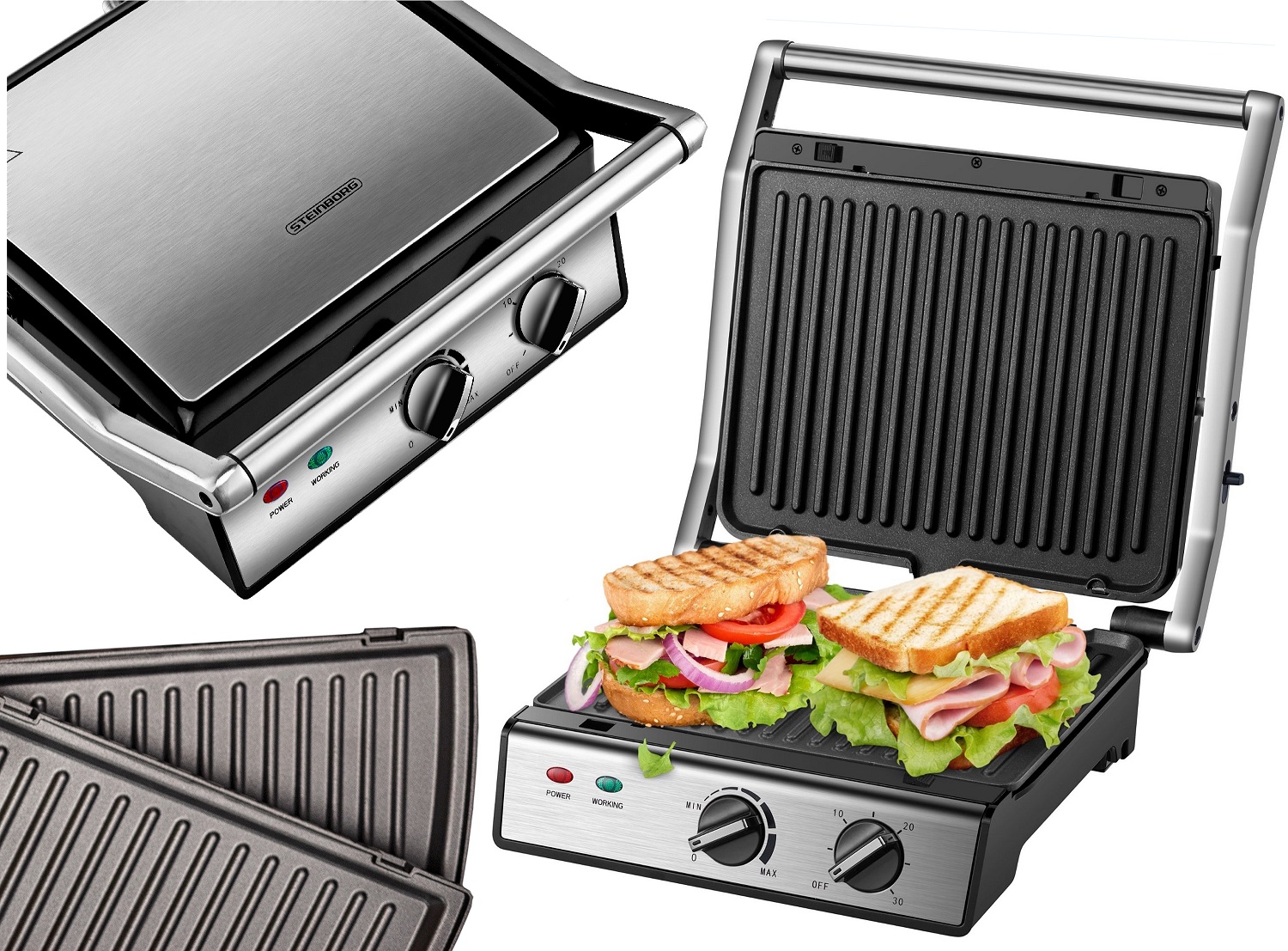 Steinborg SB-2130 Kontaktgrill