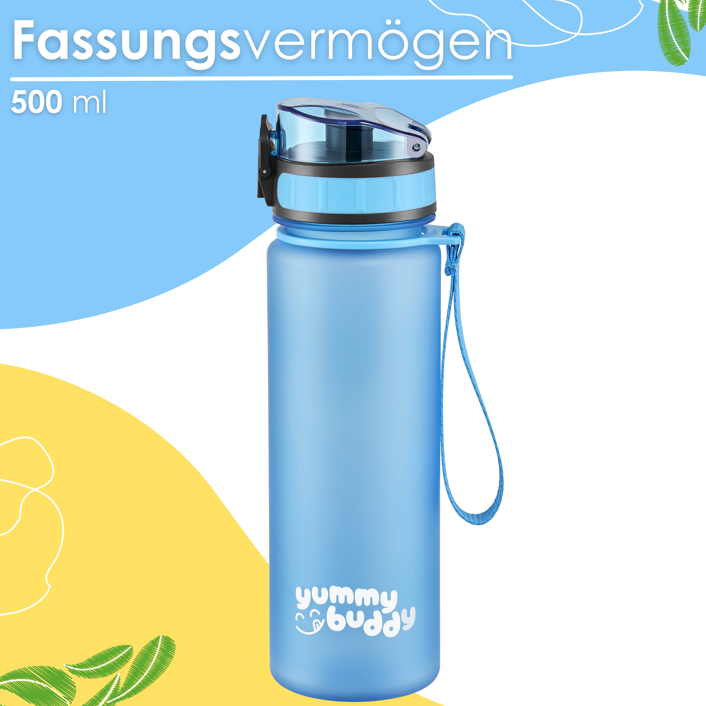 Ecosa EO-8190 Trinkflasche Blau