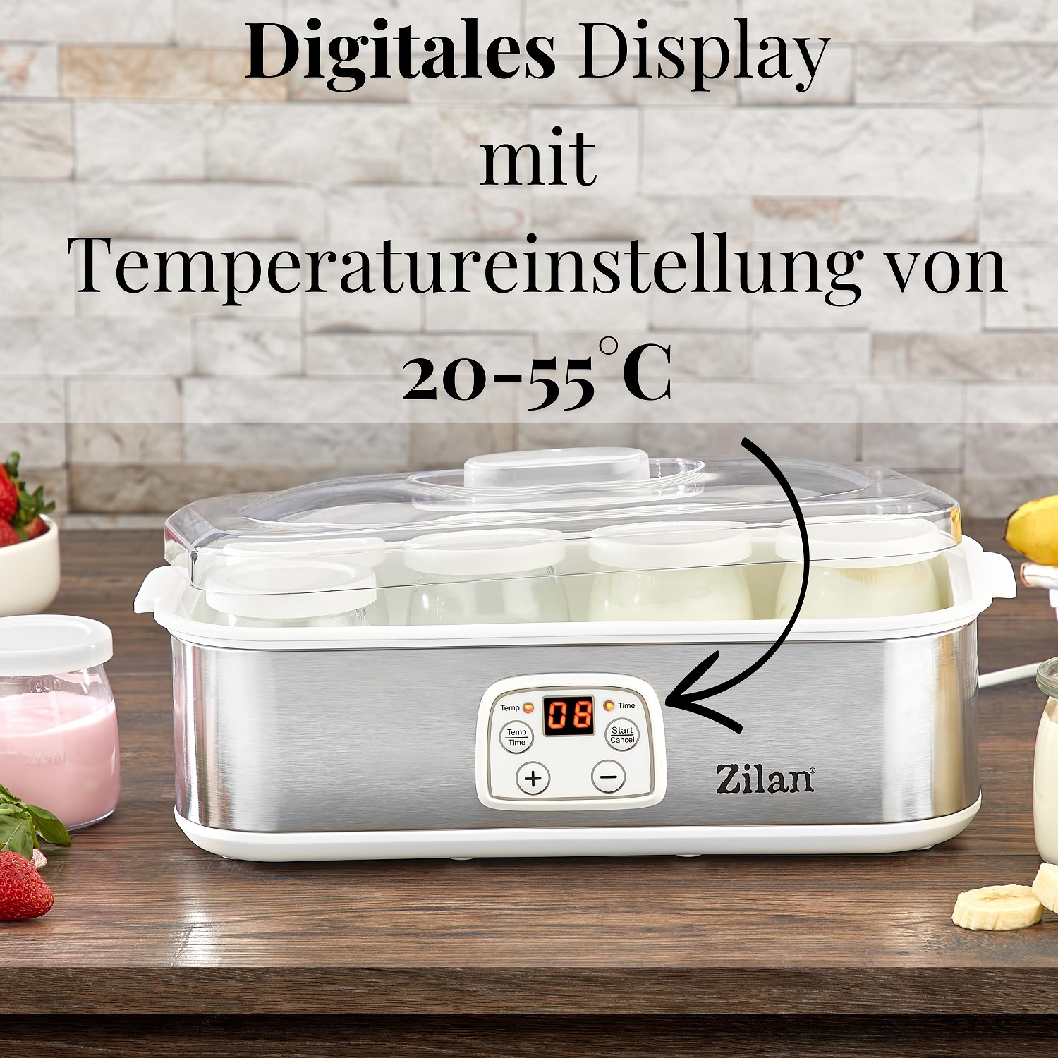 Zilan ZLN-6104 Joghurt Maker