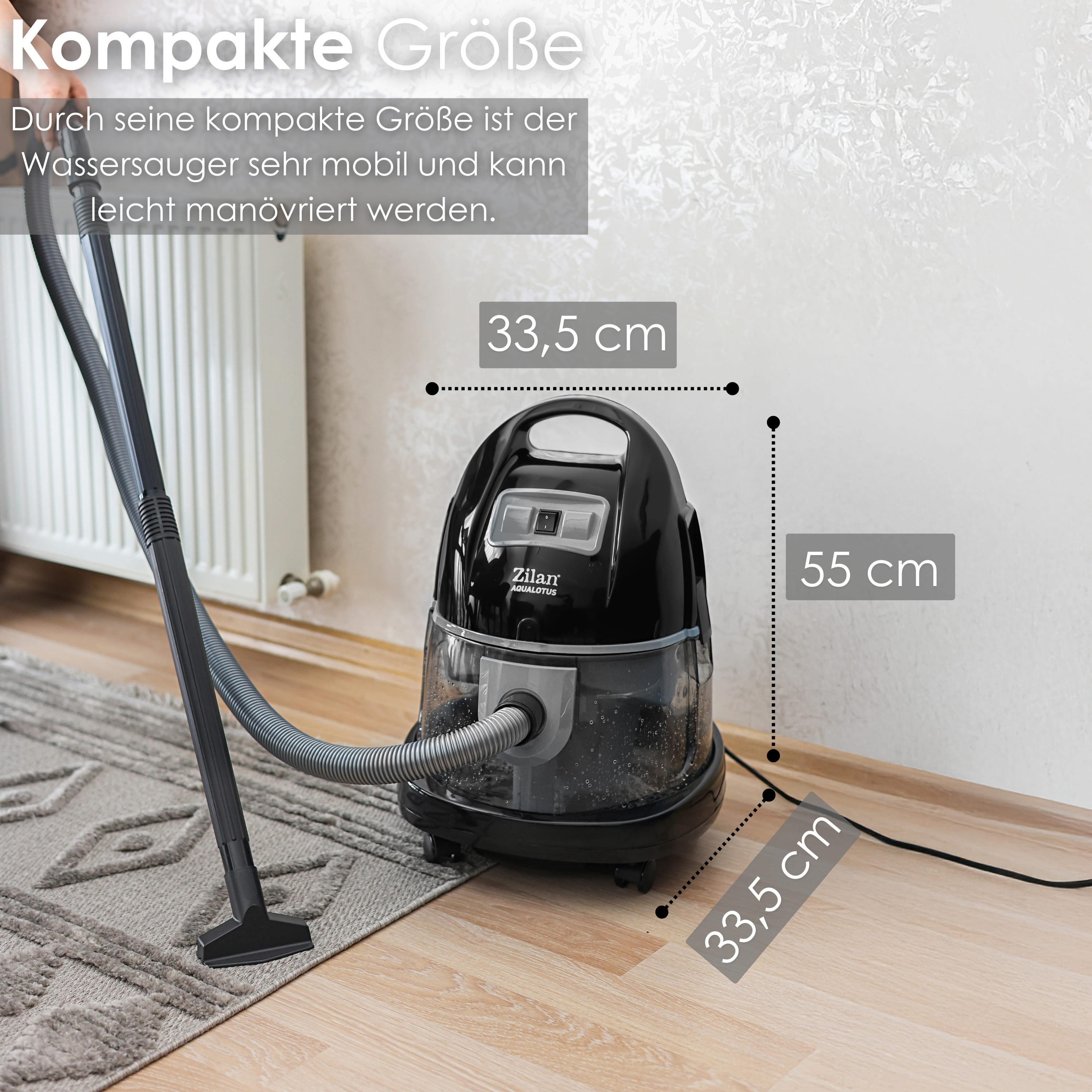 Zilan ZLN-8945 GRAU Wassersauger Zilan ZLN-8945 GRAU Wassersauger