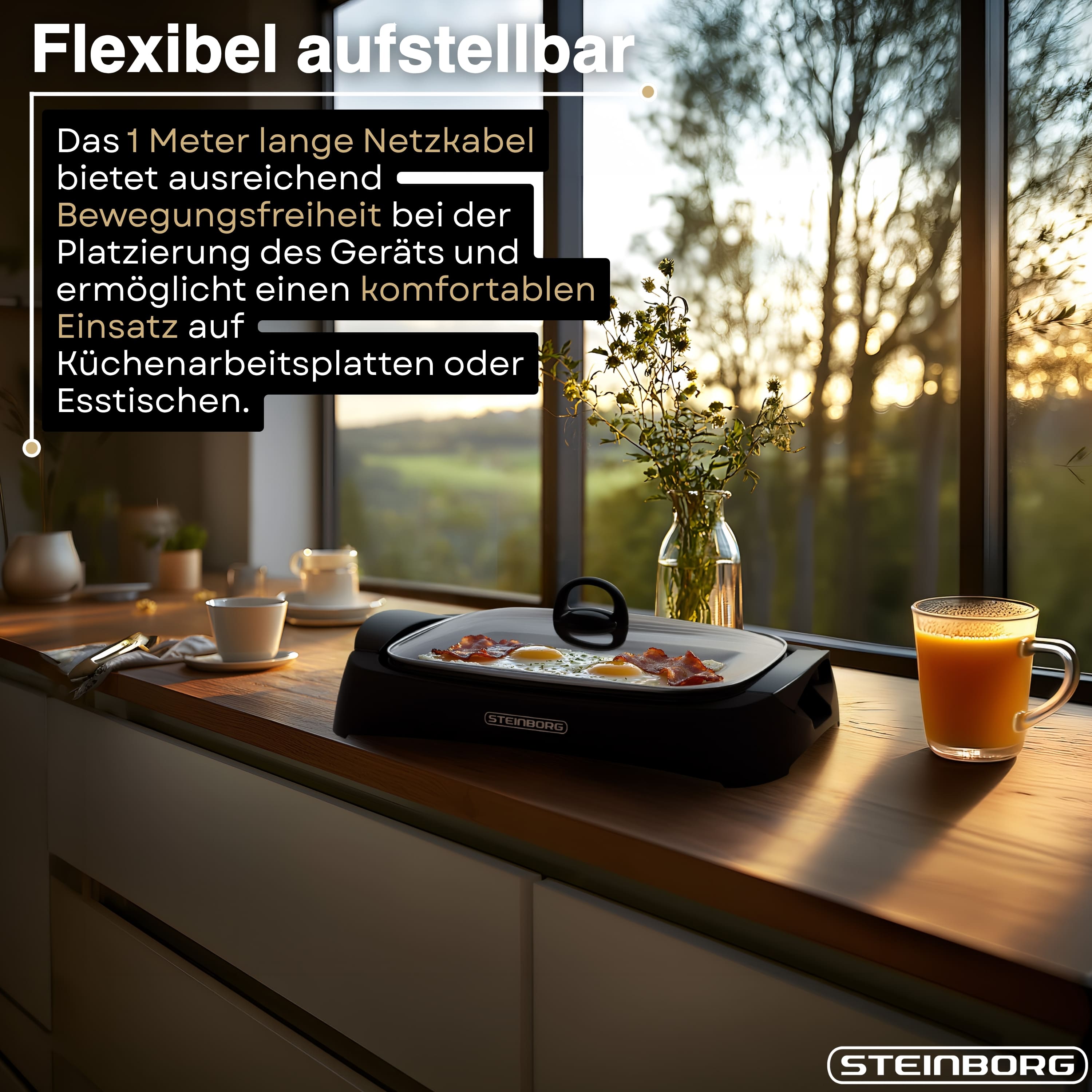 Steinborg SB-2160 Tischgrill