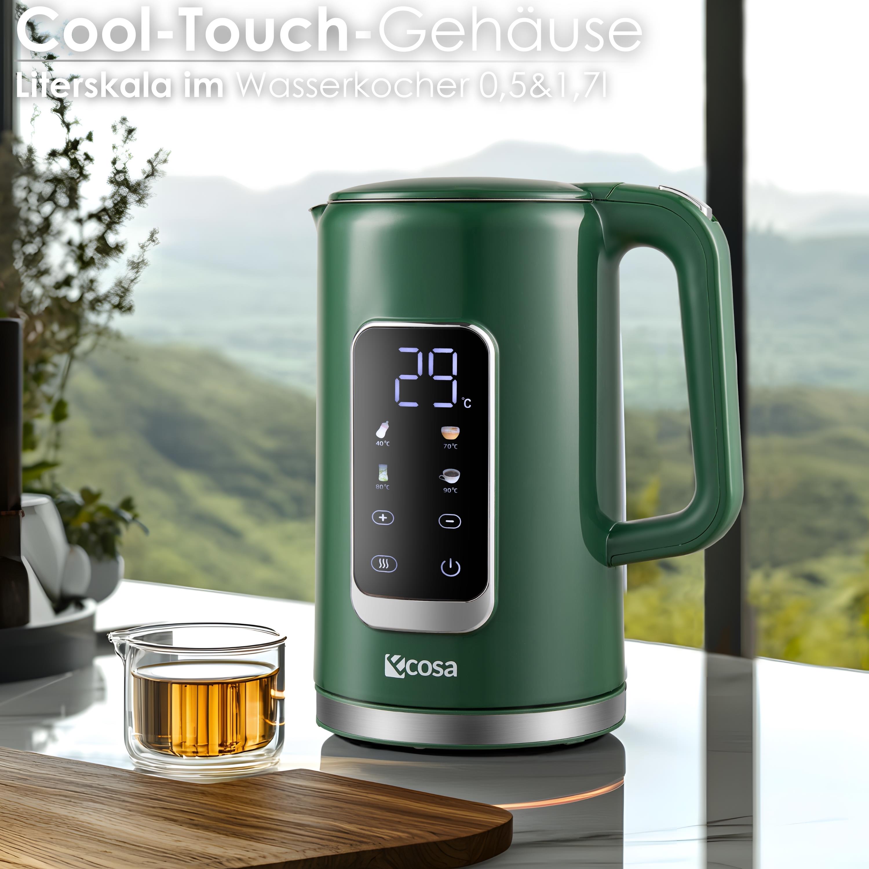 Ecosa EO-692 Wasserkocher Grün Ecosa EO-692 Wasserkocher Grün