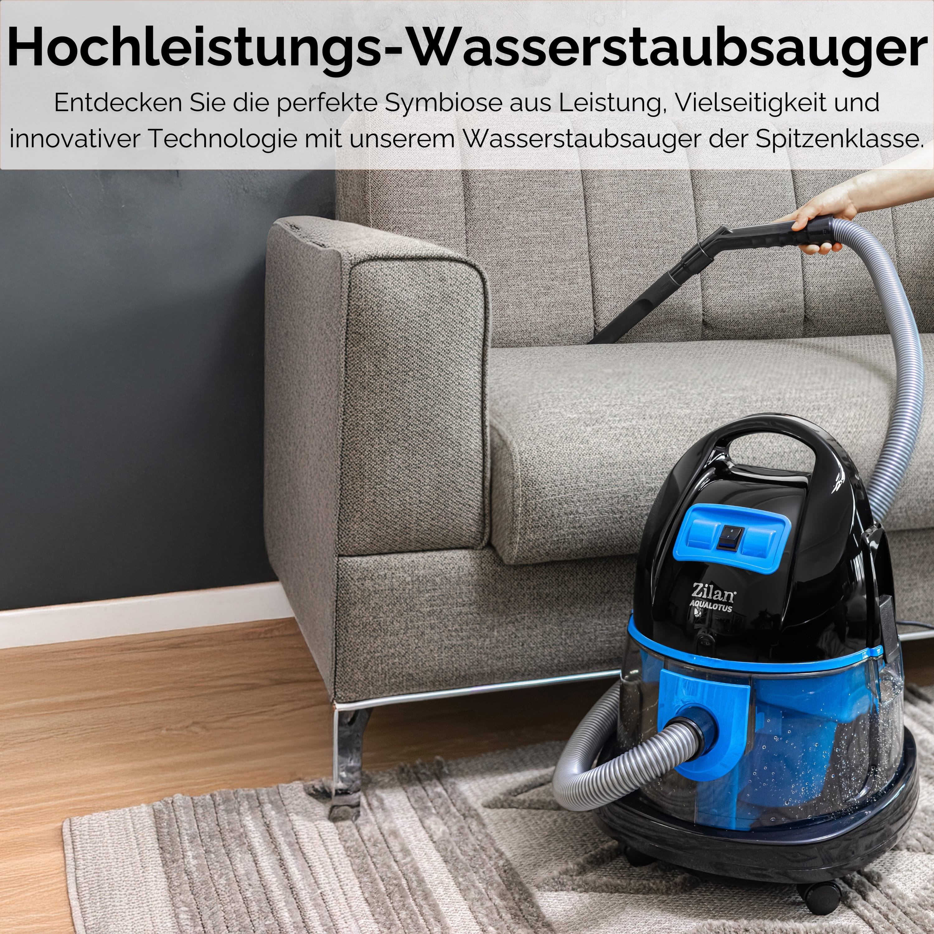 Zilan ZLN-8945 Wassersauger BLAU Zilan ZLN-8945 Wassersauger BLAU