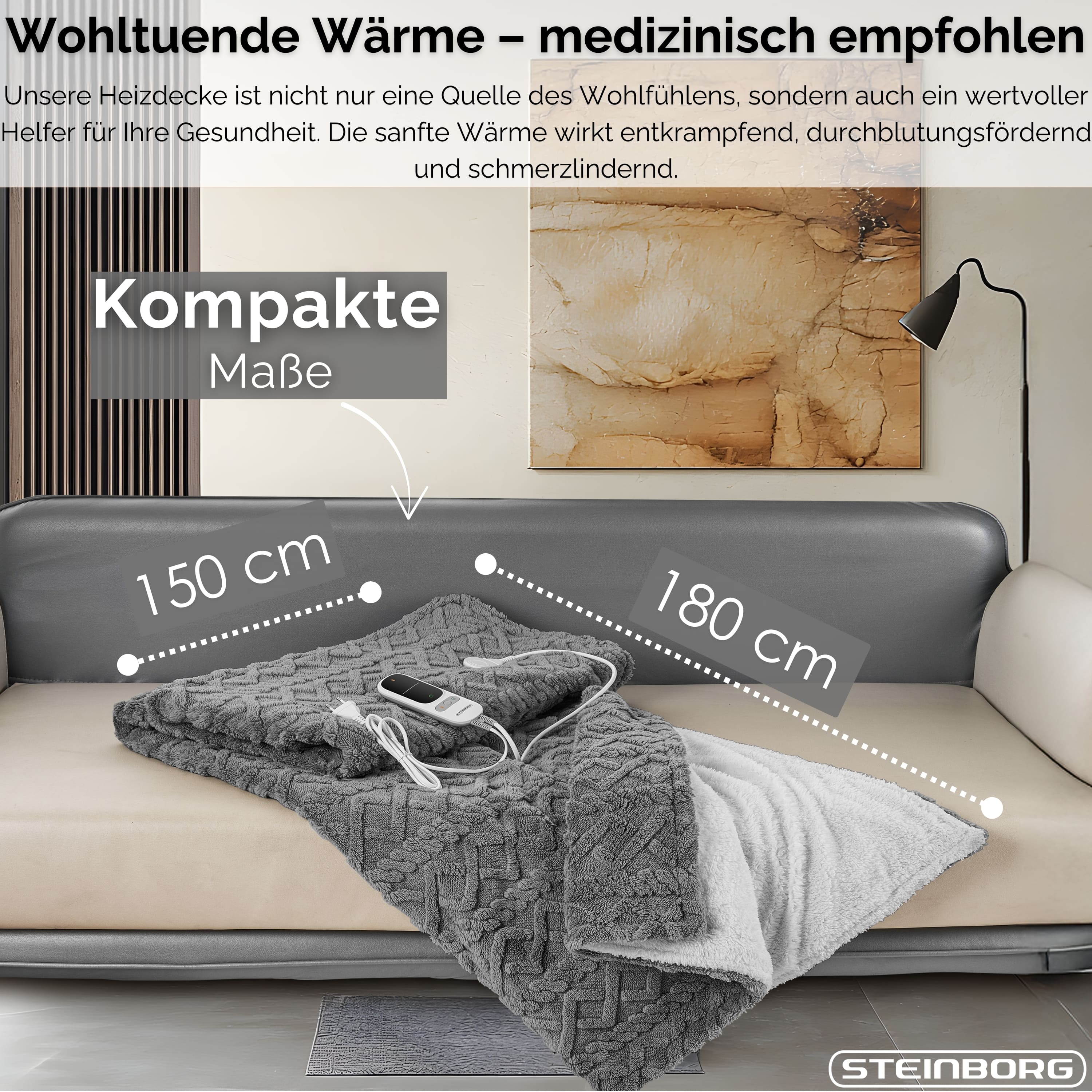 Steinborg SB-9523 Heizdecke 180*130 cm