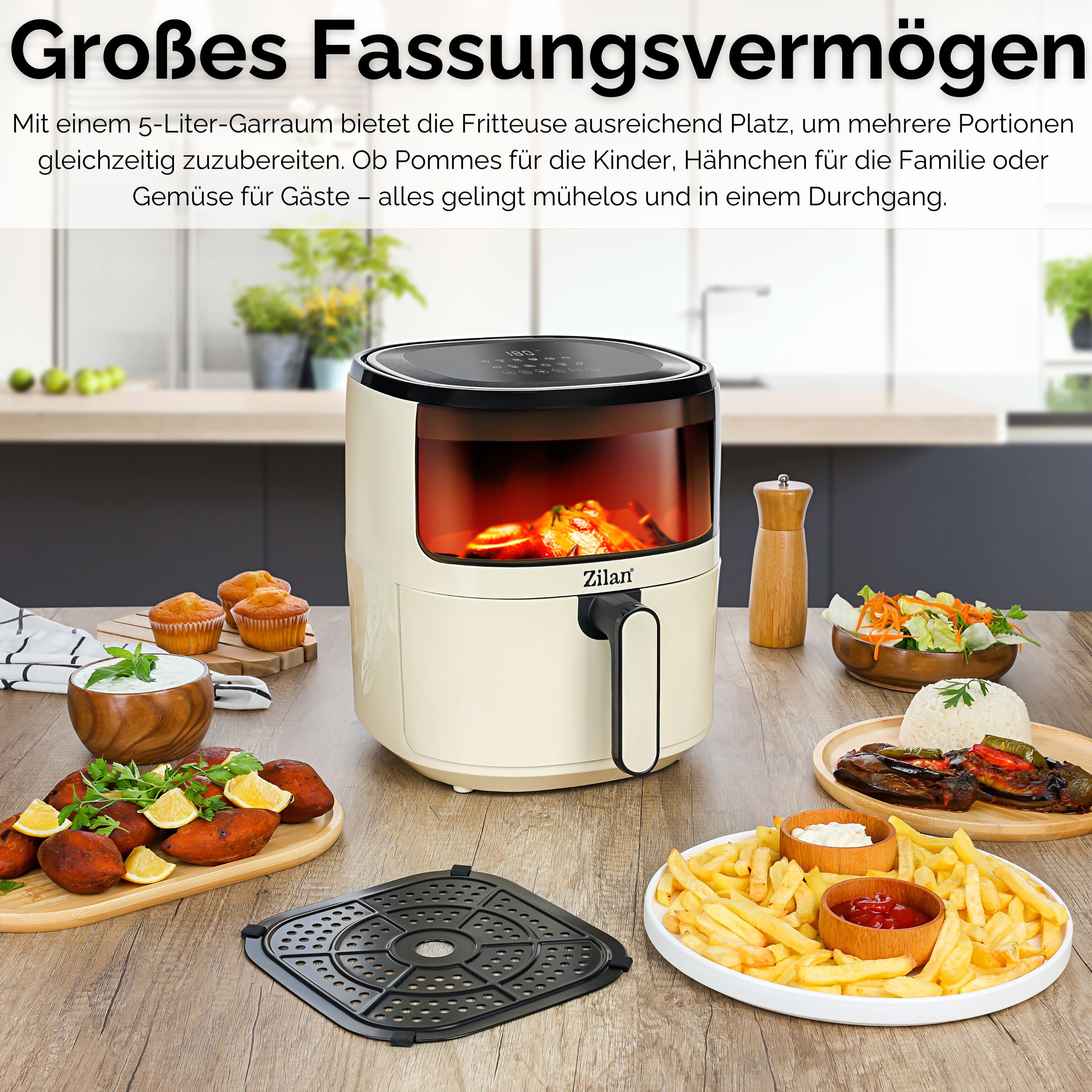 Zilan ZLN-9984 Heißluftfritteuse