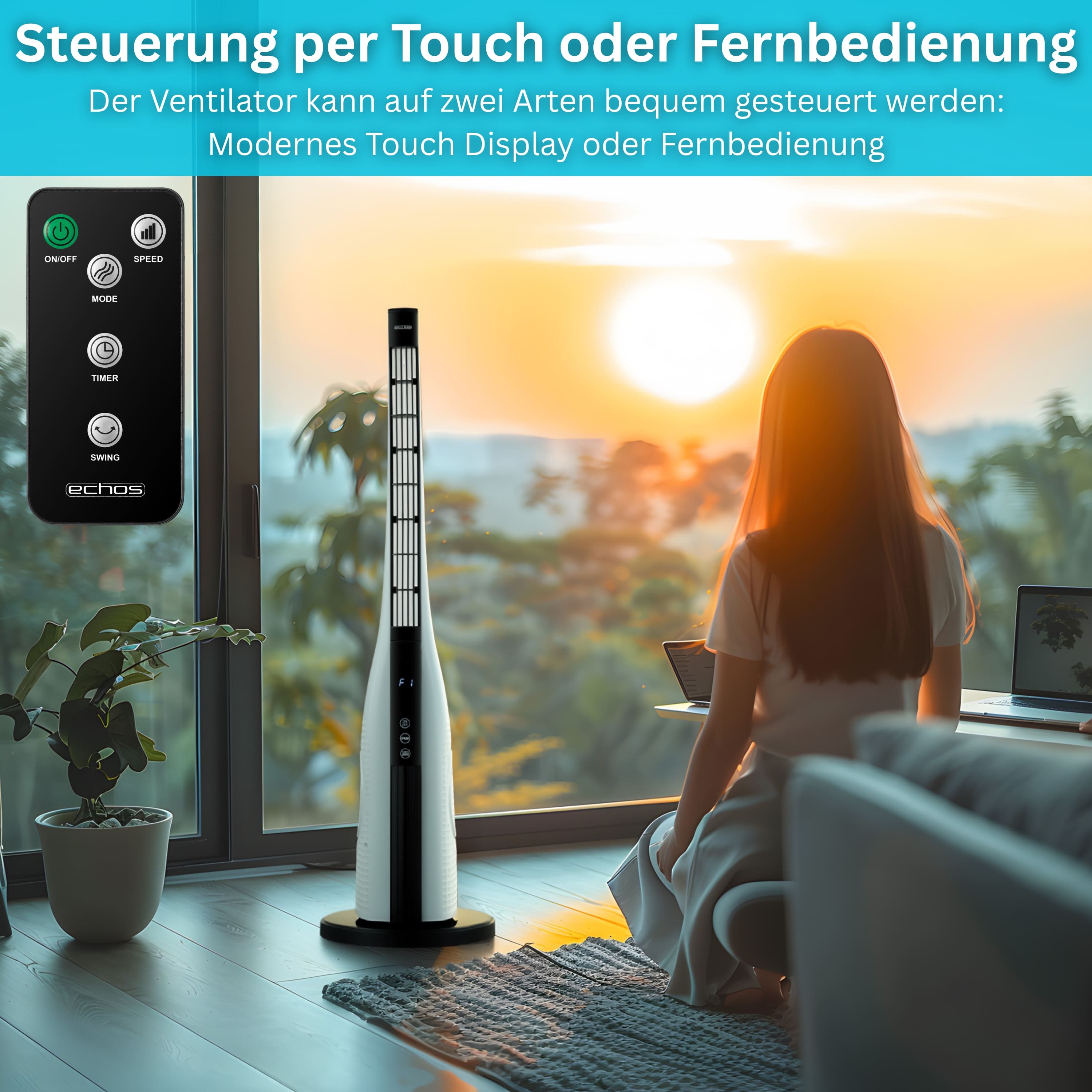 Echos Eco-121 Turmventilator