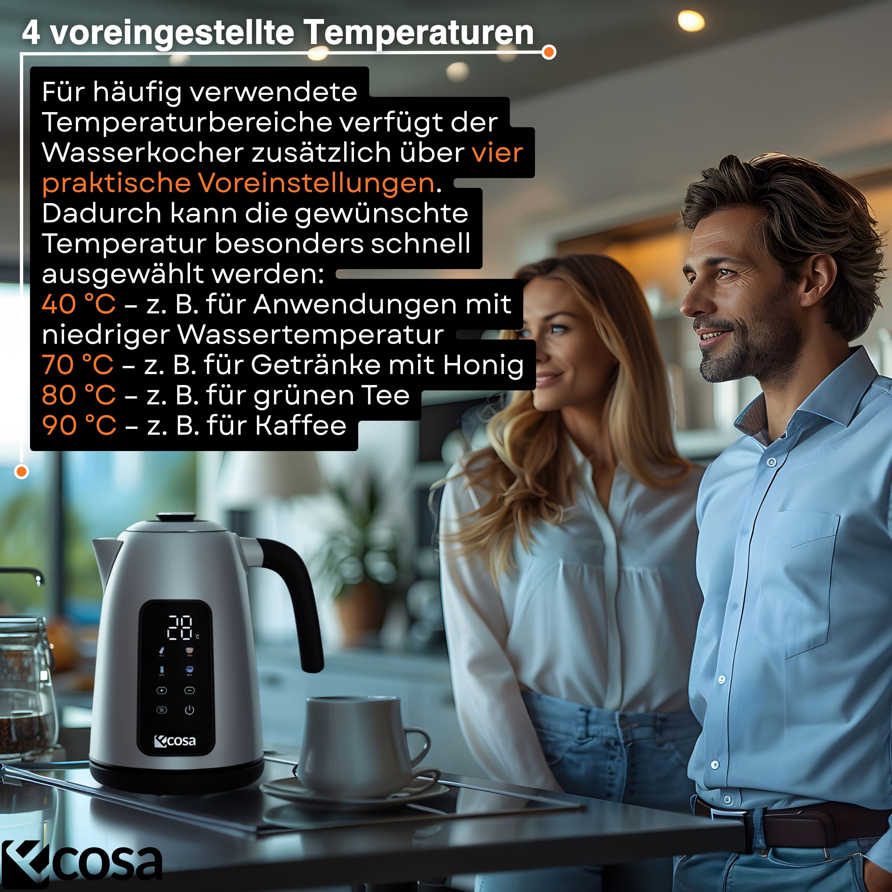 Ecosa EO-630 Wasserkocher
