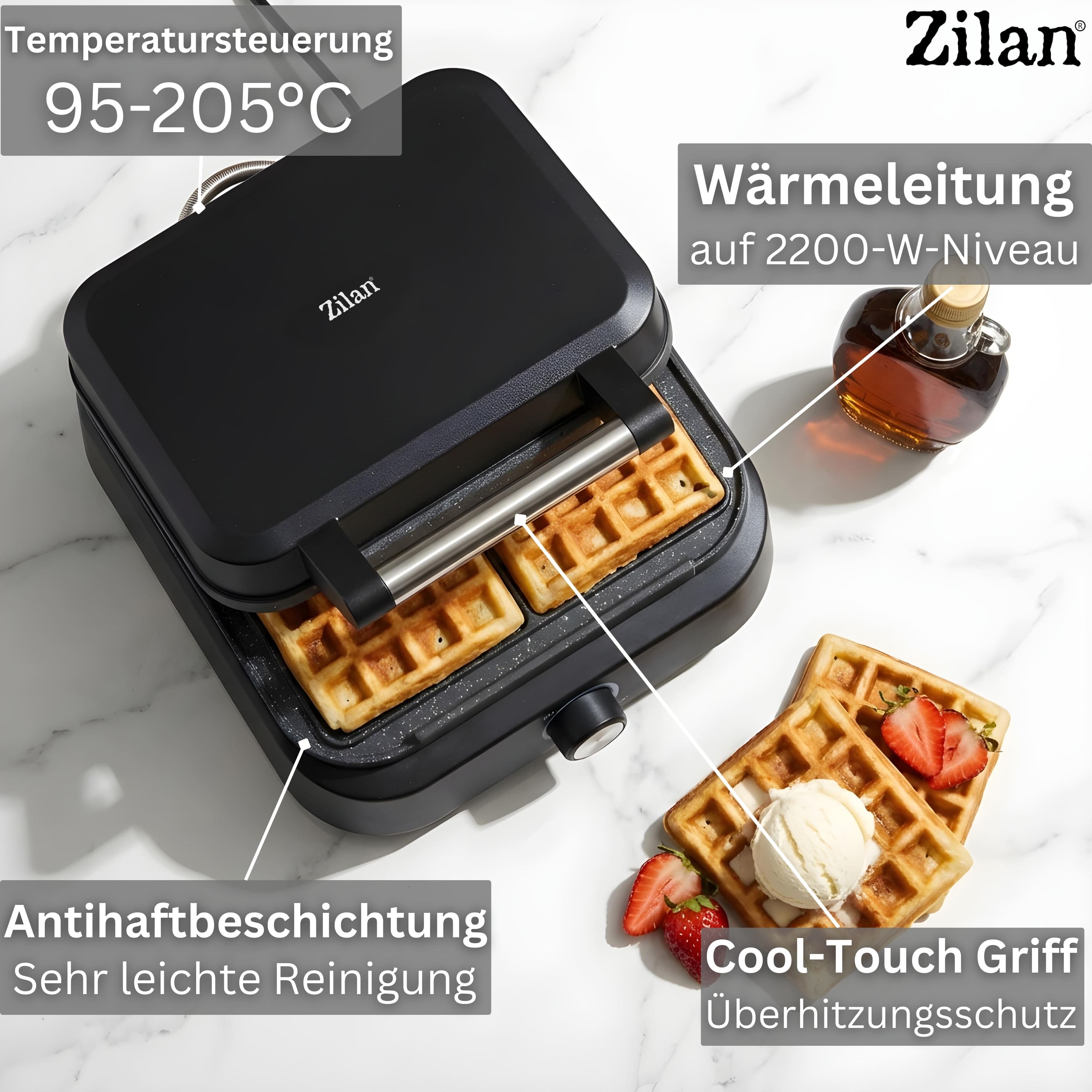 Zilan ZLN-3959 Waffeleisen