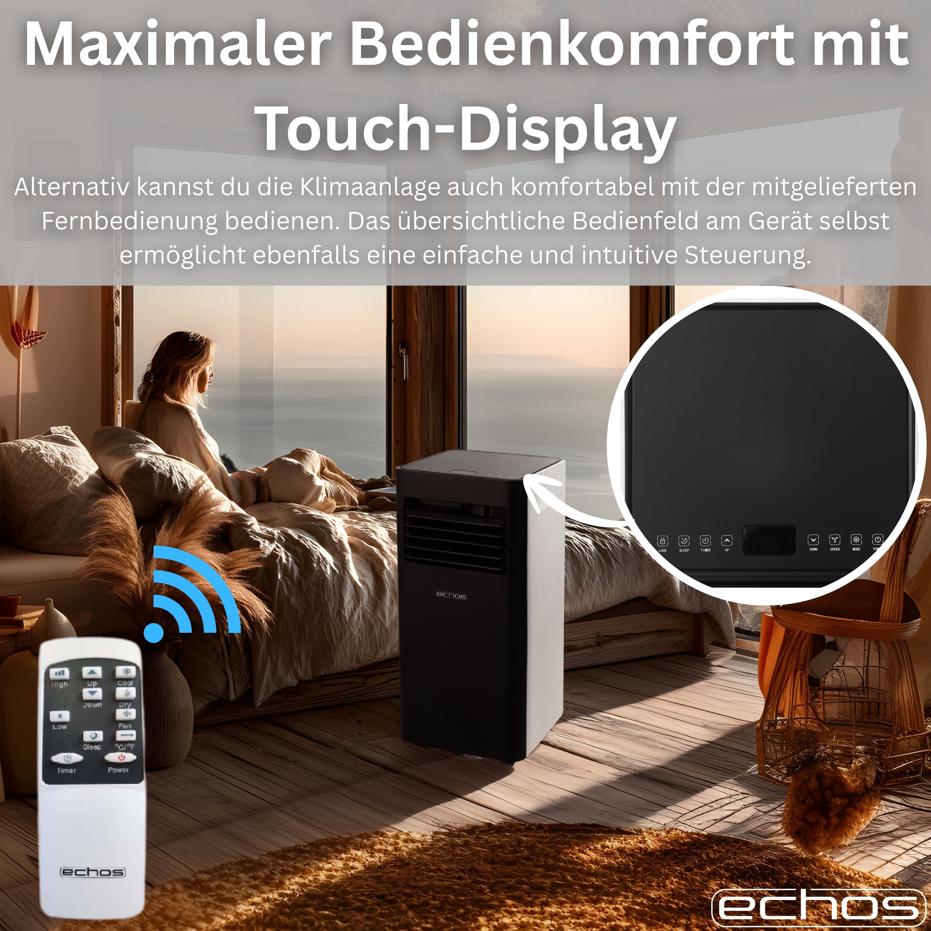 Echos Eco-112  Klimaanlage mit WiFi