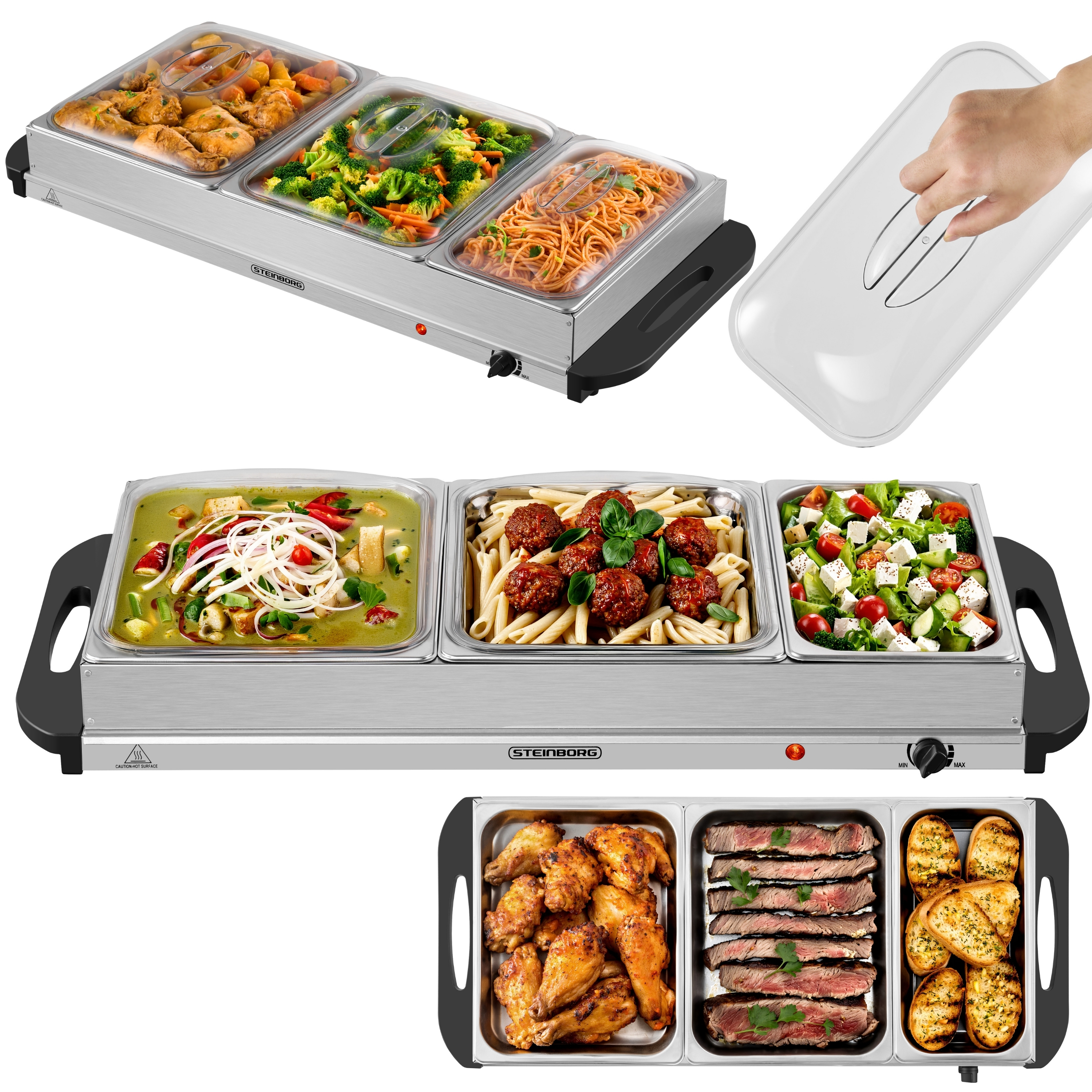 Steinborg SB-6024 Buffetwärmer