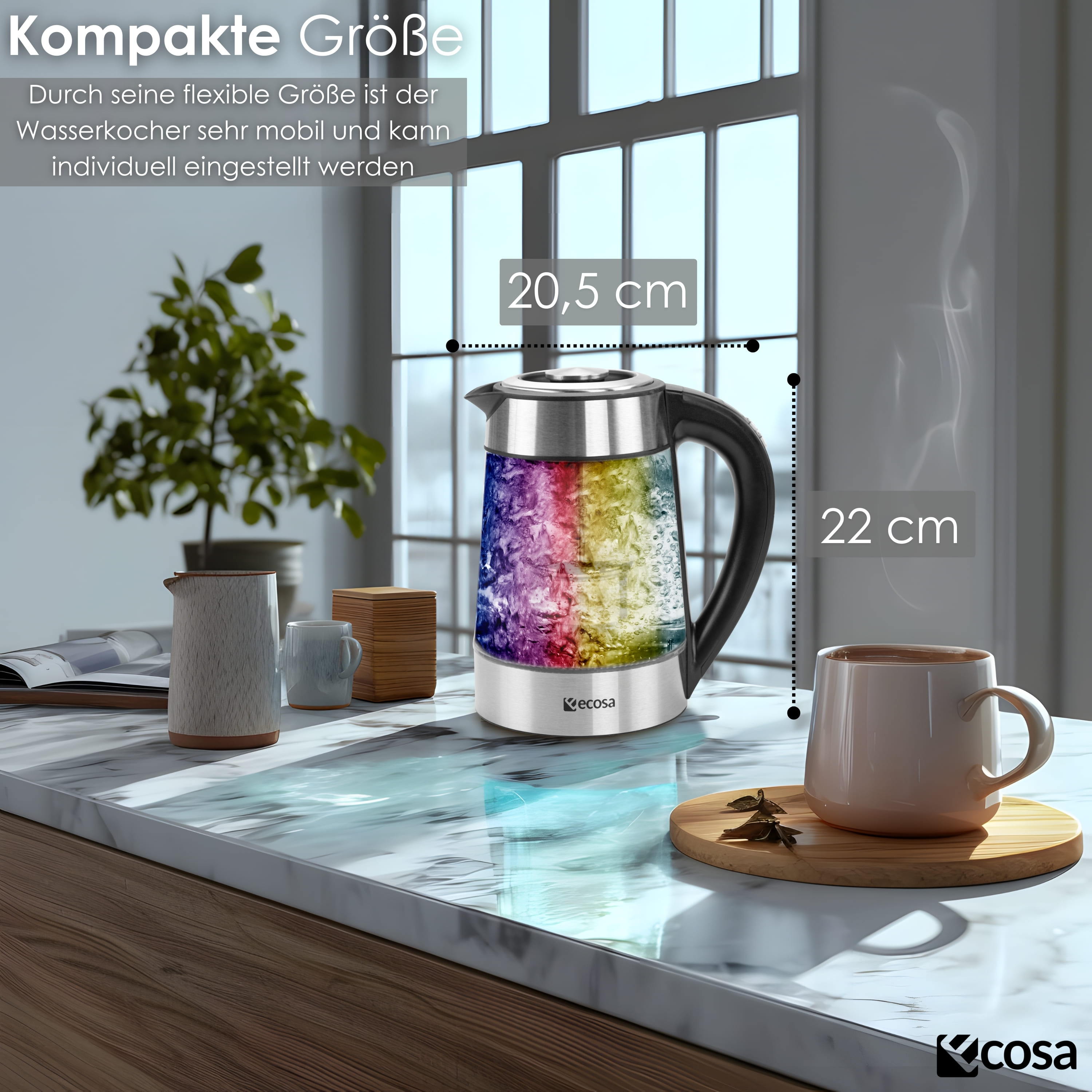 Ecosa EO-666 Wasserkocher Ecosa EO-666 Wasserkocher